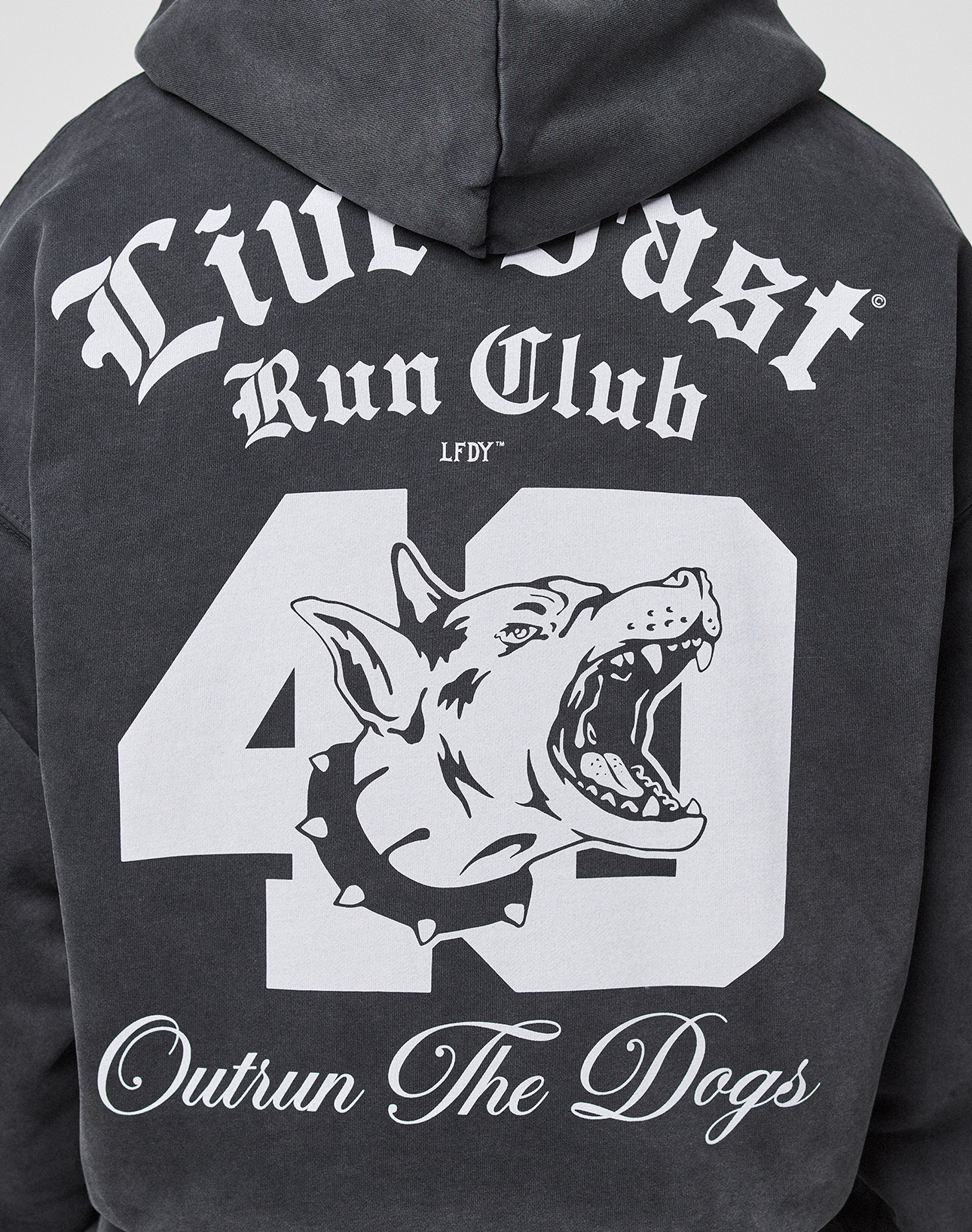 LFDY Run Club Hooded Zip