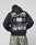 Someone in the Live Fast Vegas Hooded by LIVE FAST DIE YOUNG, an oversize-fit hoodie (65% Baumwolle) with bold front and back prints showing event details, dates, and "LIVE FAST, DIE YOUNG" in Las Vegas, Nevada.