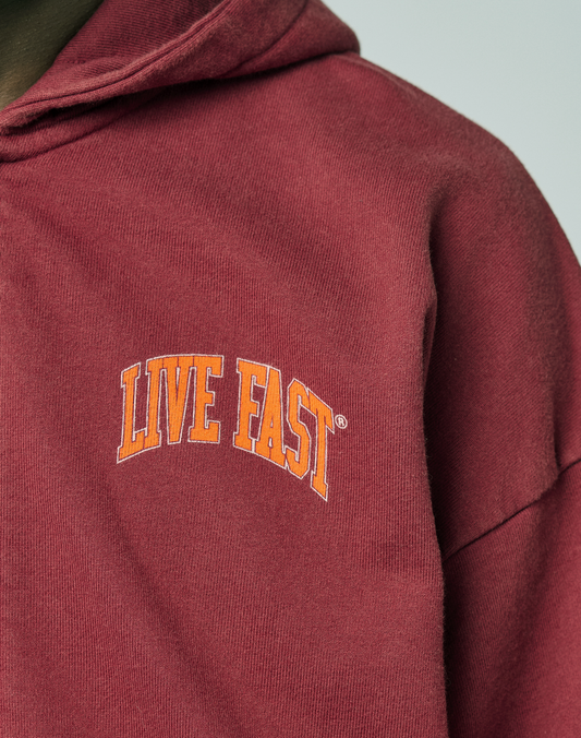 Live Fast London Hooded Zip