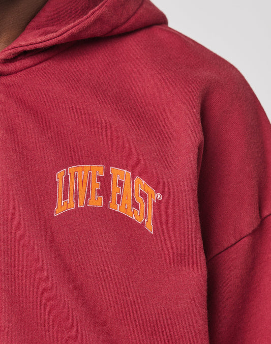 Live Fast London Hooded Zip