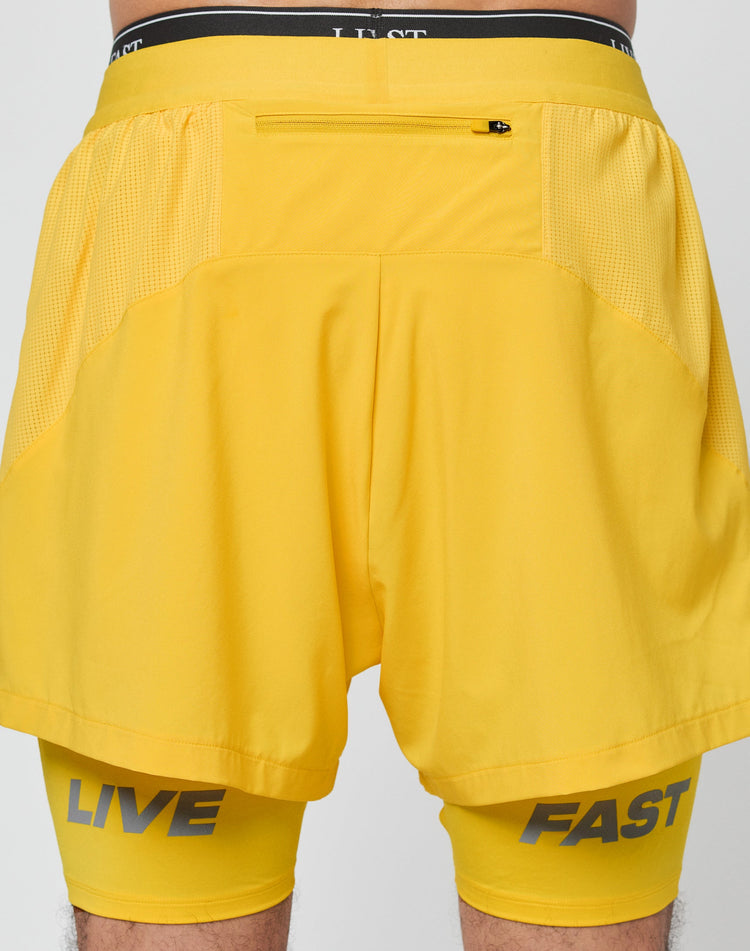 Live Fast Performance Running Shorts