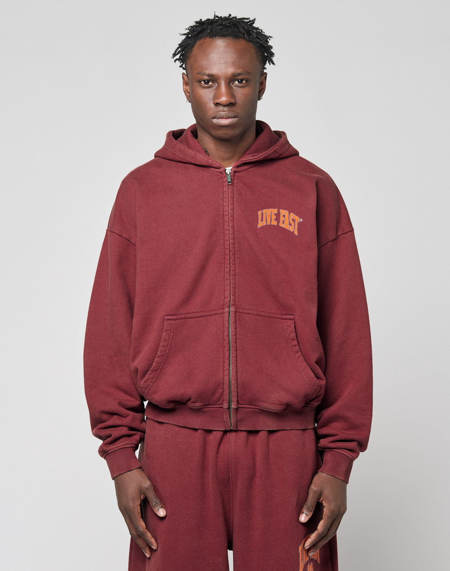 Live Fast London Hooded Zip