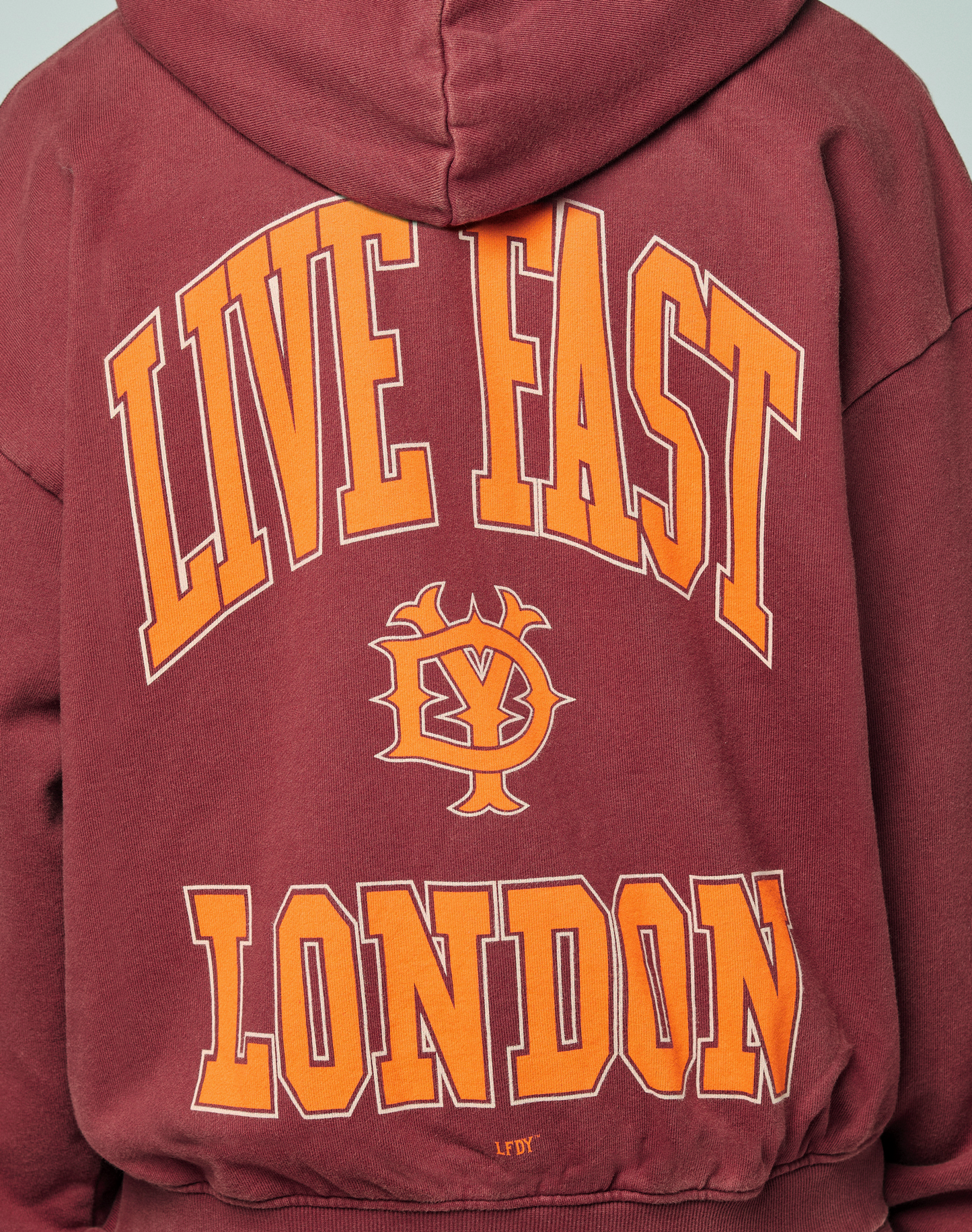 Live Fast London Hooded Zip