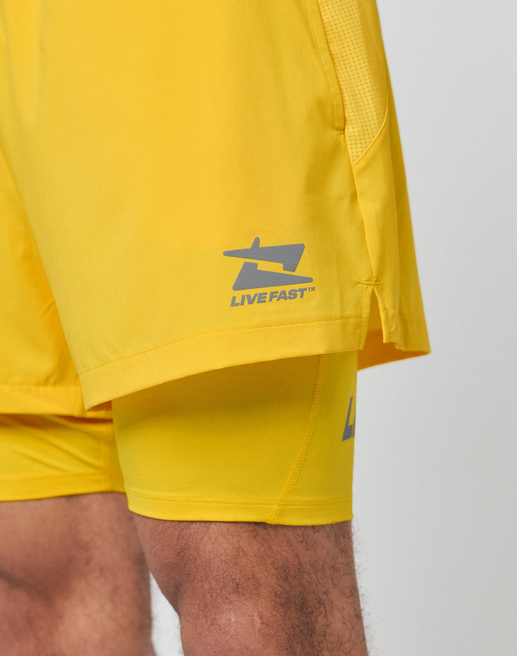 Live Fast Performance Running Shorts