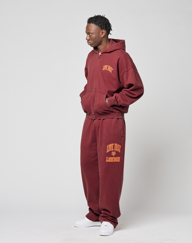 Live Fast London Hooded Zip