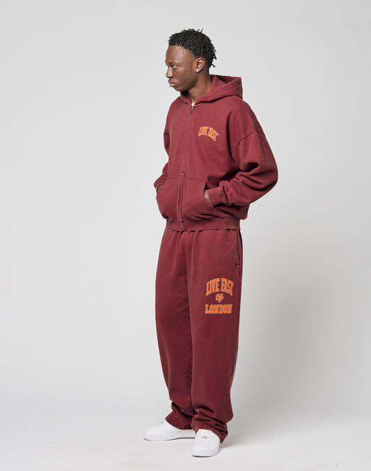 Live Fast London Hooded Zip
