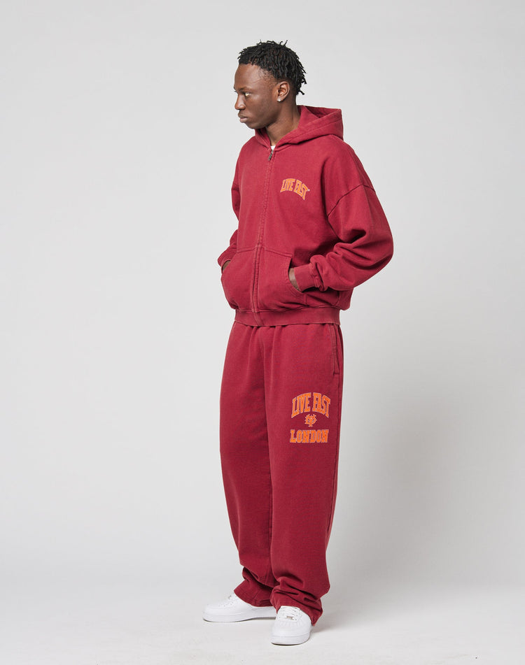Live Fast London Hooded Zip