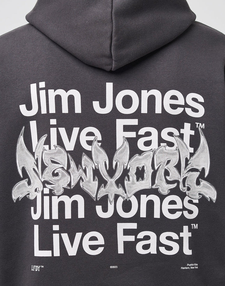 Live Fast NY Hooded