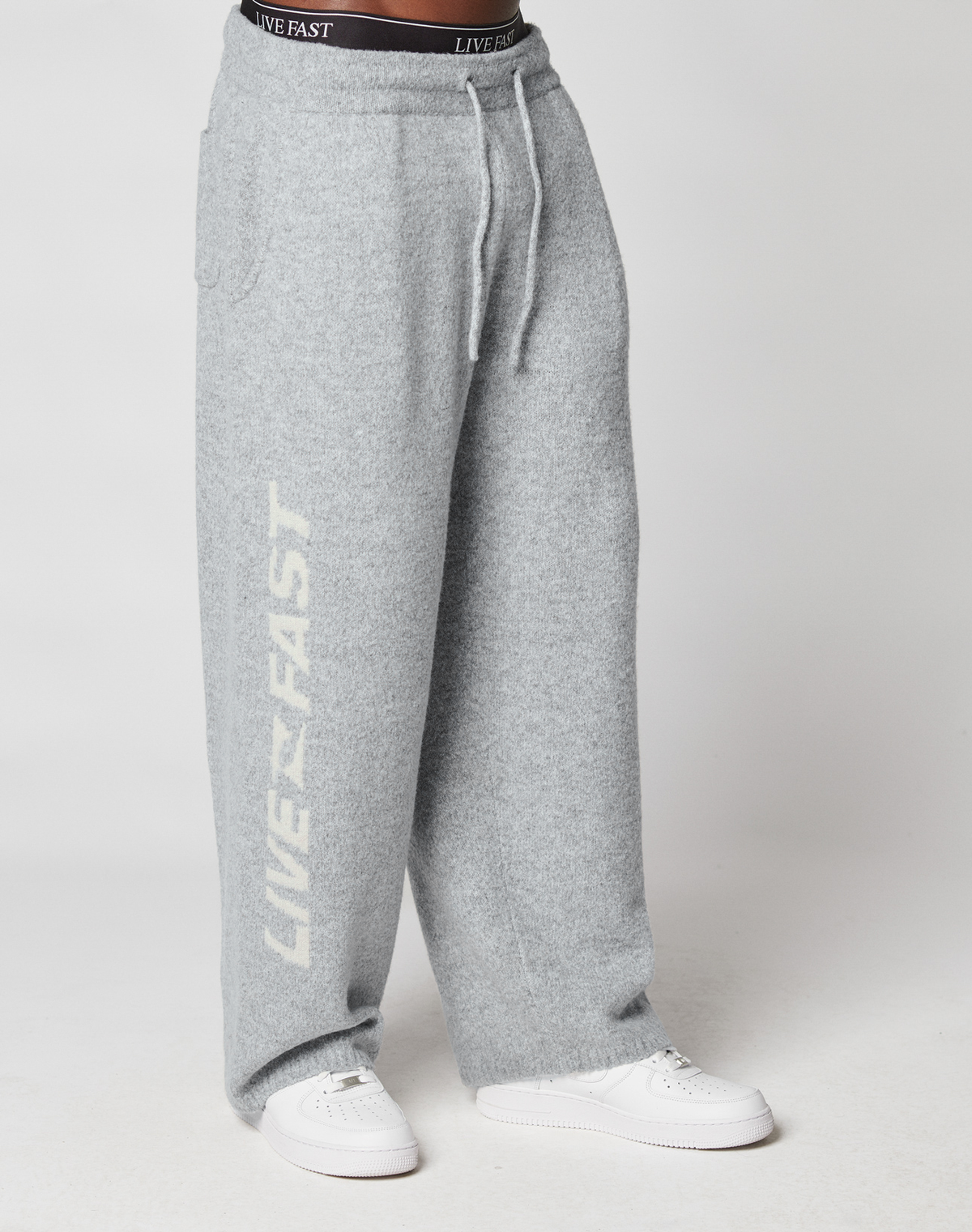 Live Fast Boucle Pants