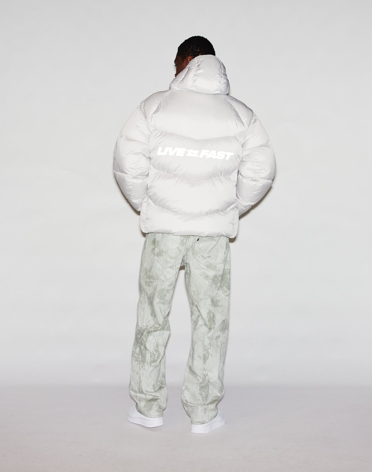 Live Fast Puffer Jacket