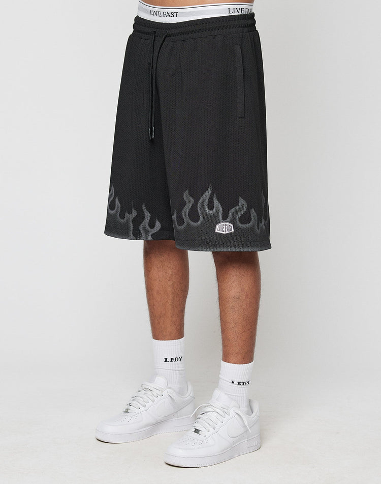 Burning Mesh Shorts