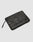 The LFDY Laptop Leather Case by LIVE FAST DIE YOUNG is a black Rindsleder zippered pouch shown on a white background, featuring LIVE FAST embossed with a stylized arrow and an inner Innentasche for convenience.