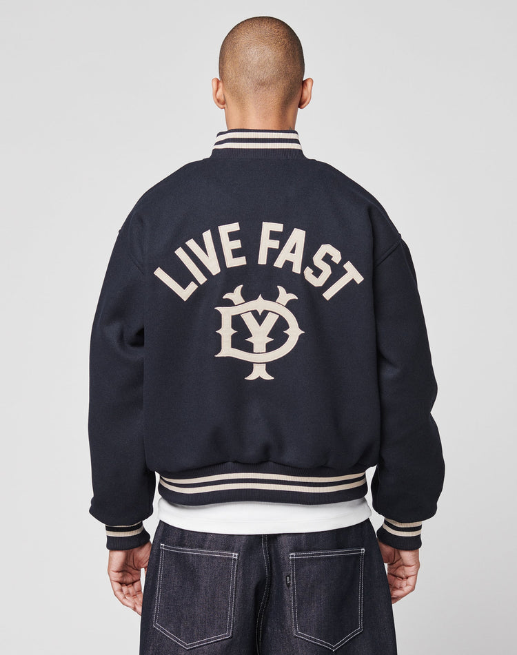 Live Fast College Jacket