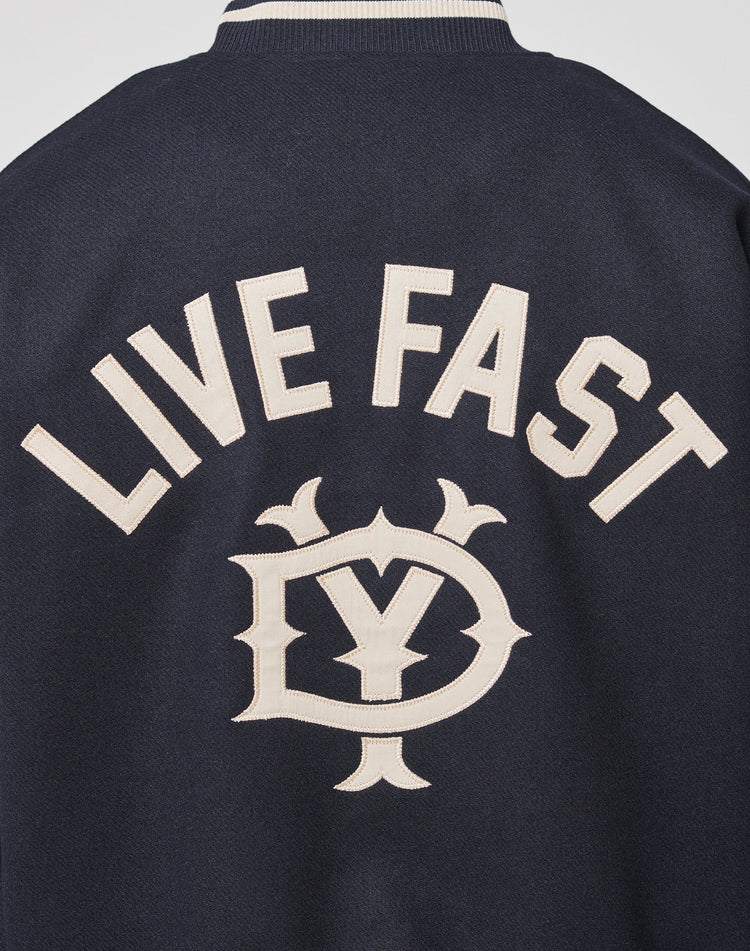 Live Fast College Jacket