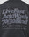 The Basic Acid Sweater by LIVE FAST DIE YOUNG is a black, oversized fit featuring large gray LiveFast text, details about Germany, UK, Netherlands, and crafted from cotton-polyester in a bold vintage wash.