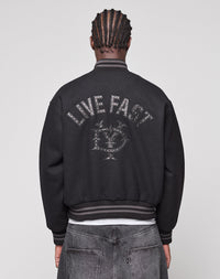 Live Fast College Jacket