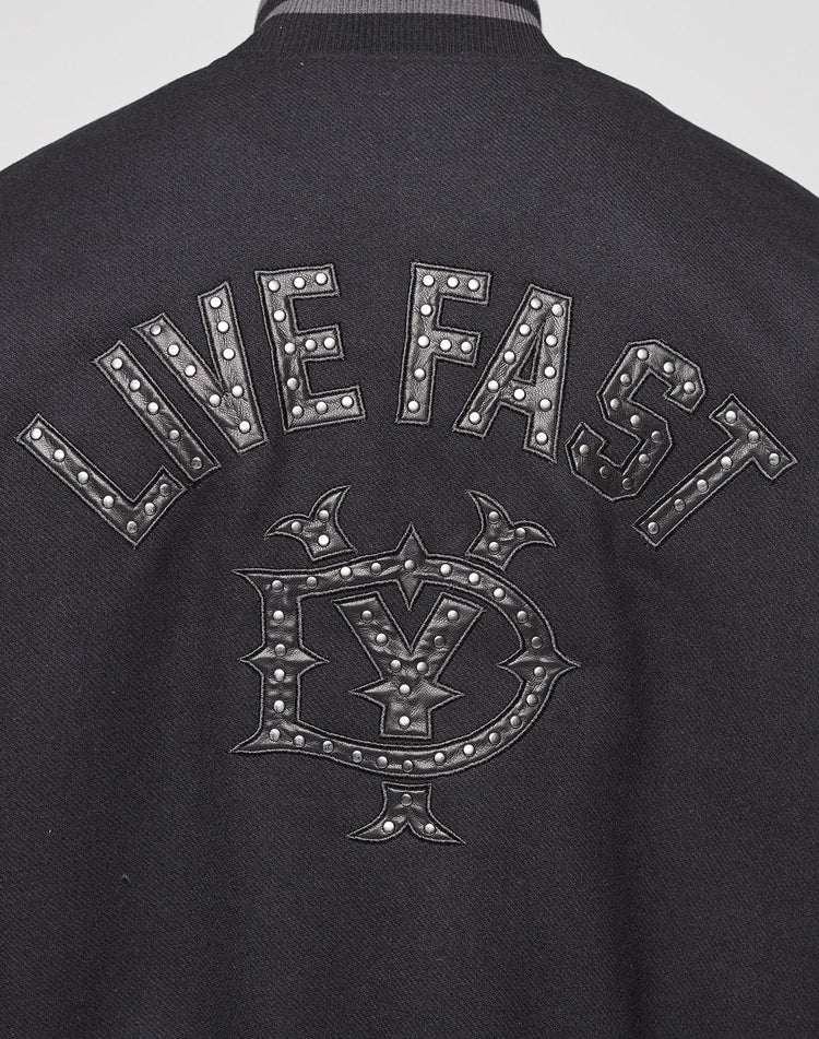 Live Fast College Jacket