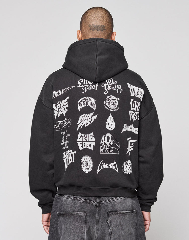 LFDY Logo Hooded Zip