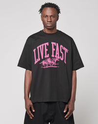 Live Fast Stallion Tee