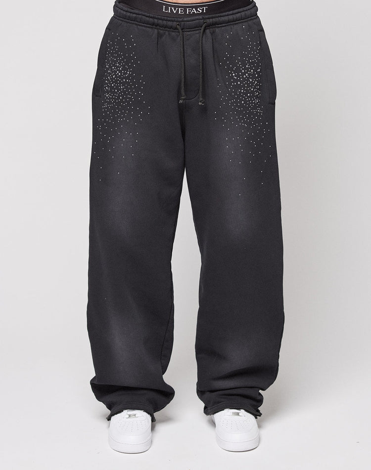 Live Fast Rhinestone Jogger