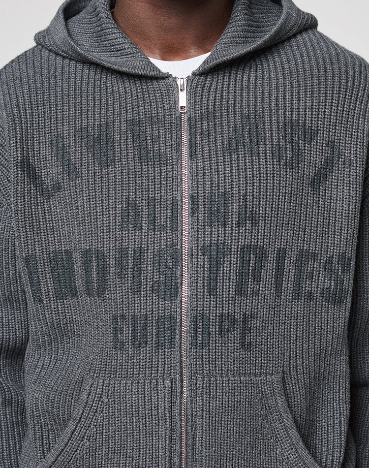 LFDY x Alpha Knit Hooded Zip