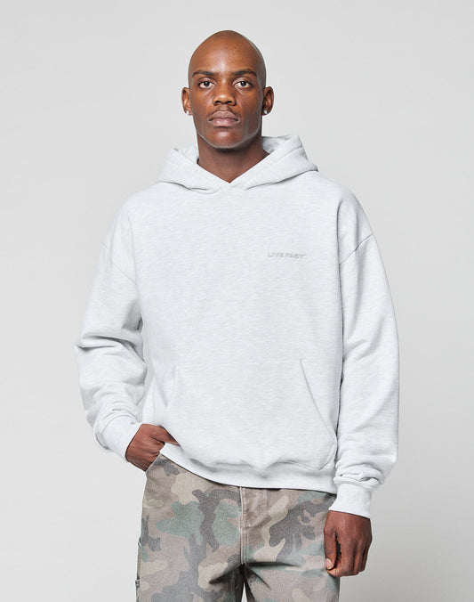 Live Fast Plain Hooded