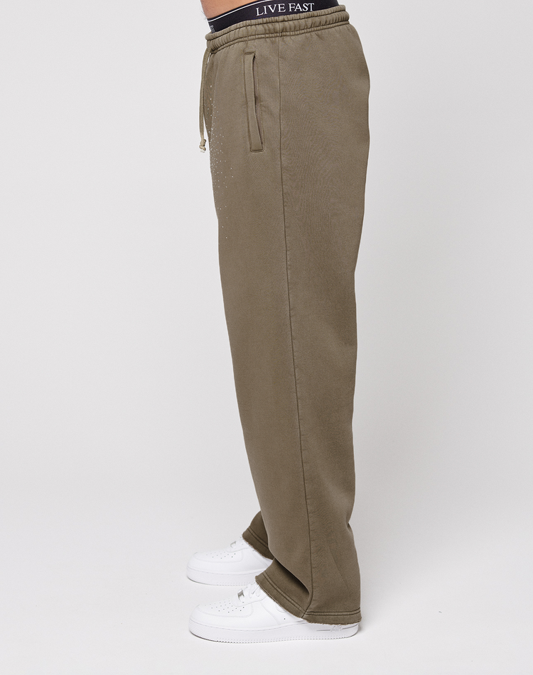 Live Fast Rhinestone Jogger