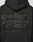 The Basic 360 Hooded by LIVE FAST DIE YOUNG is an oversized black hoodie with green “LiveFast Army Grn 17–0517” text, front and back prints, care symbols, and branding. Made from premium cotton.