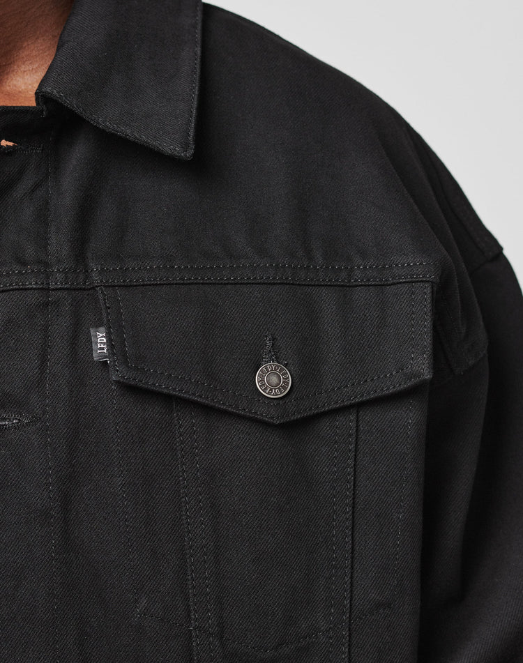 LFDY Raw Denim Jacket