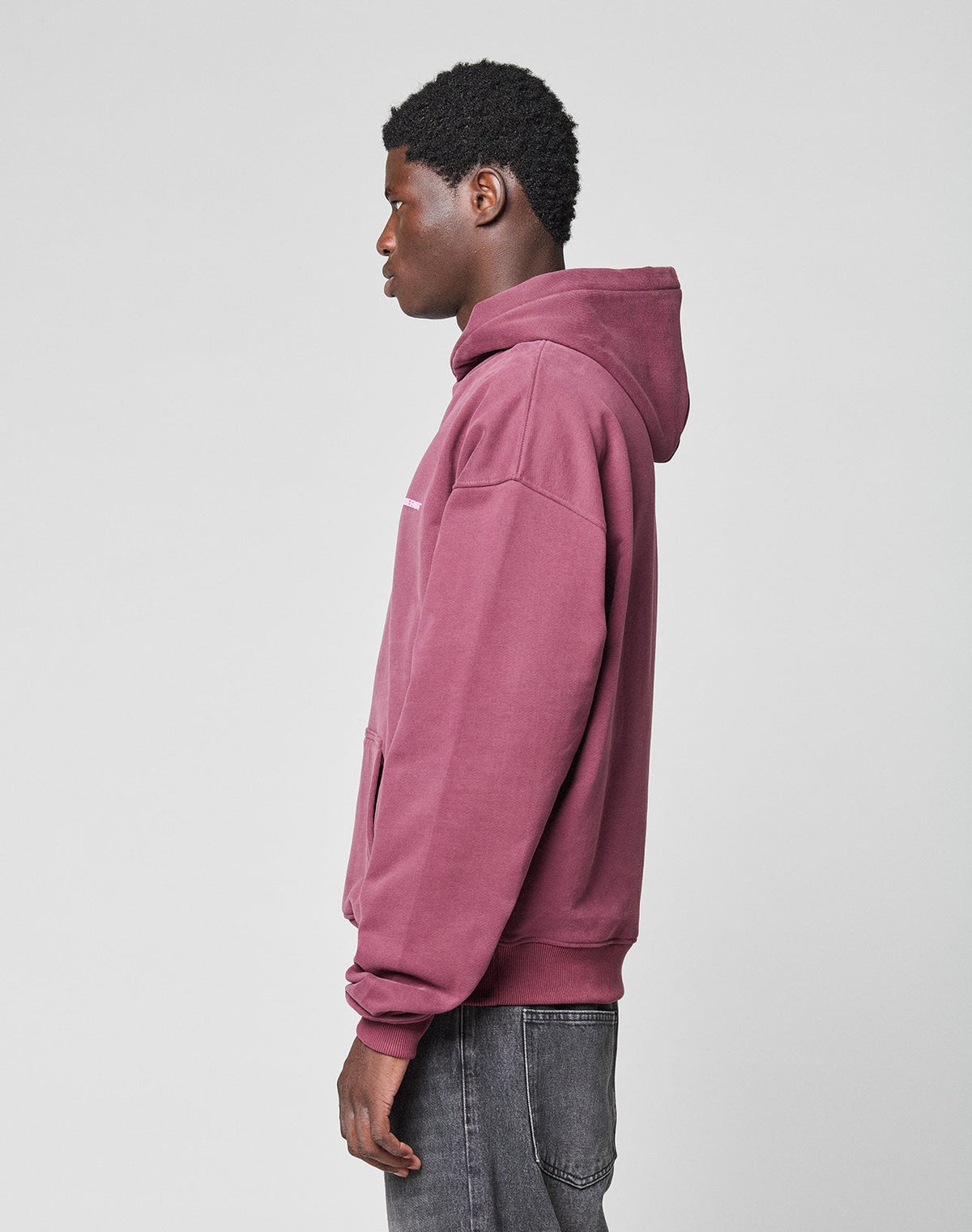 Live Fast Plain Hooded