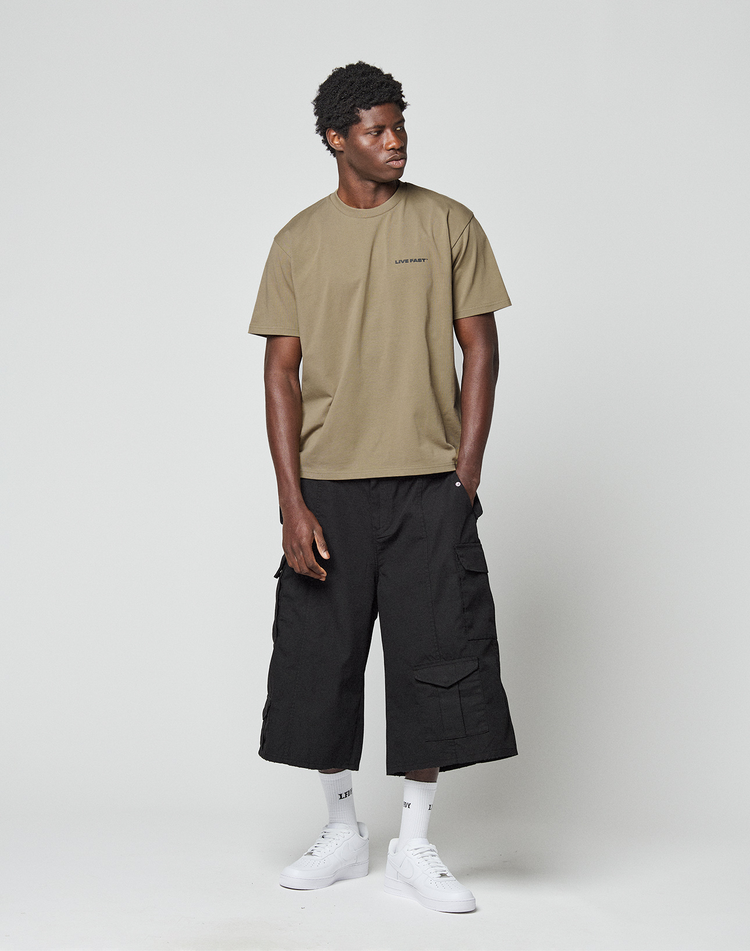 Live Fast Plain Tee