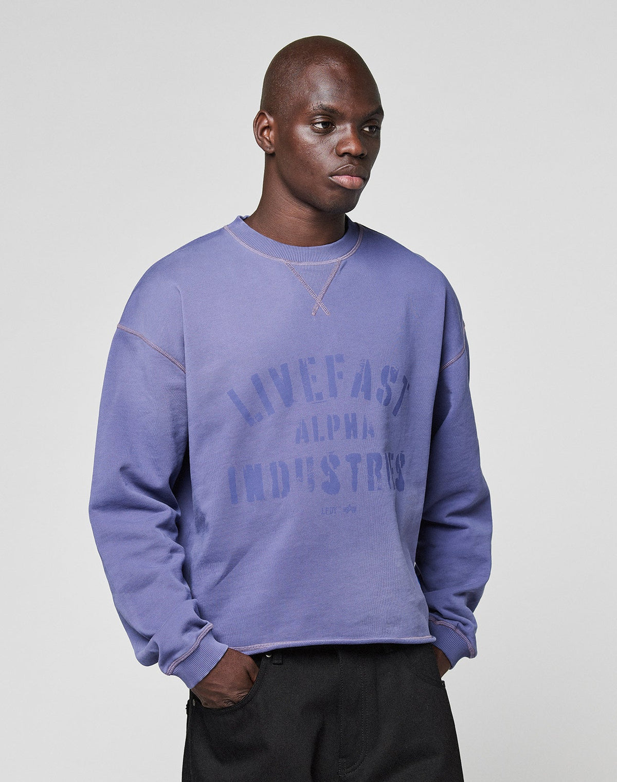 LFDY X Alpha Cut off Sweater