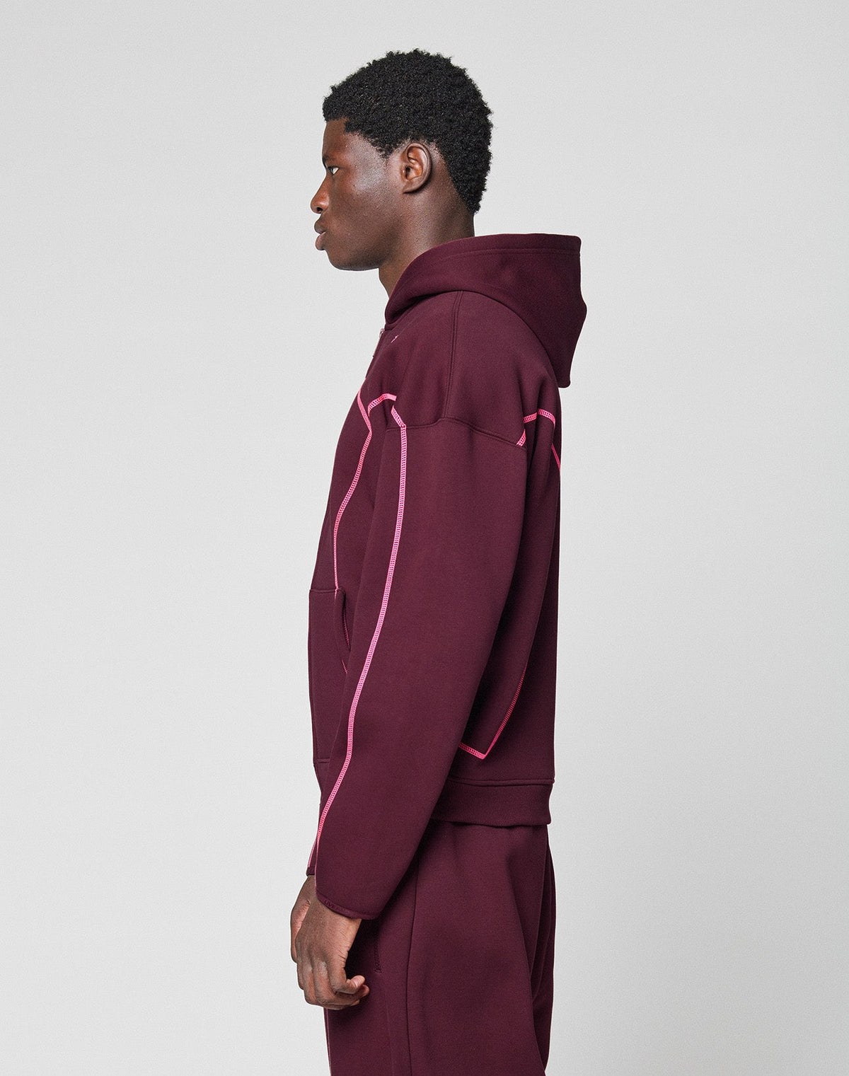 LFDY Active Fleece Hooded Zip