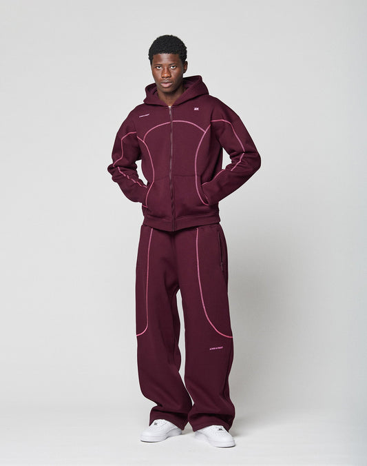 LFDY Active Fleece Hooded Zip