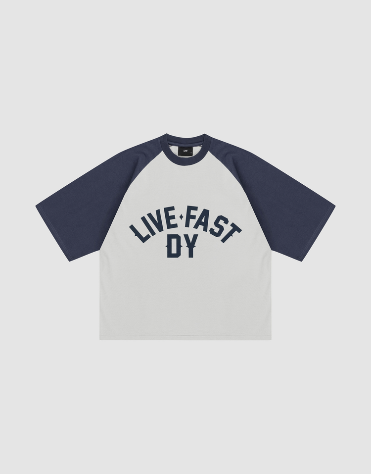 Live Fast Raglan Tee