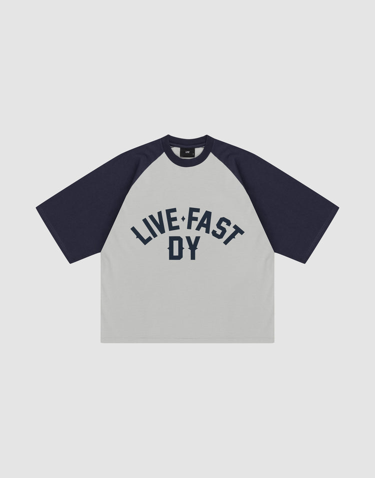 Live Fast Raglan Tee