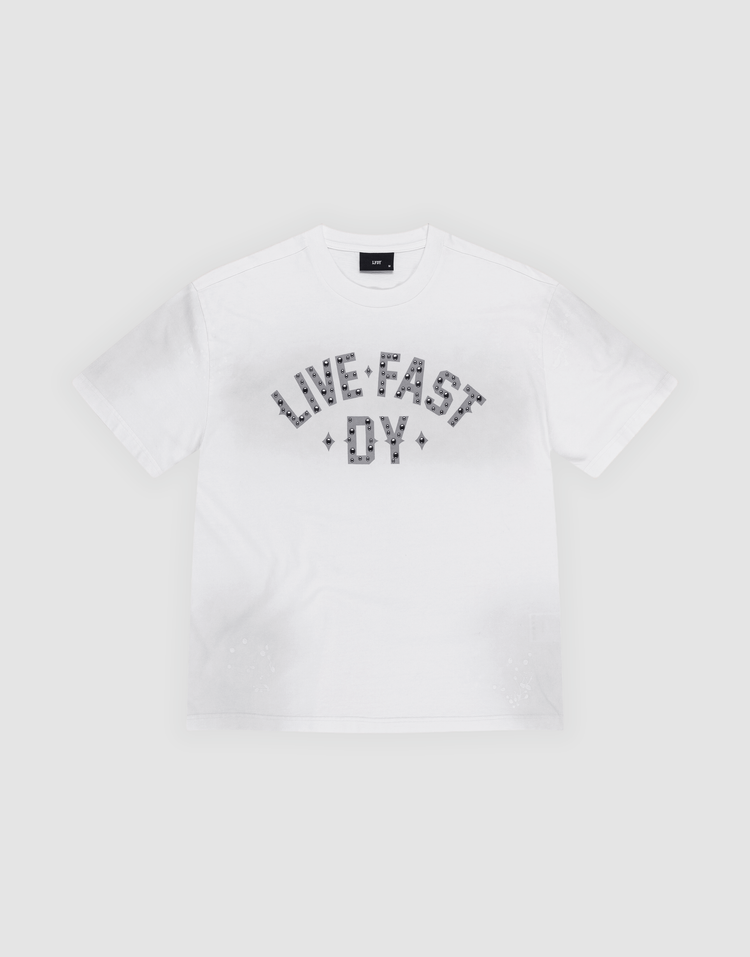 Live Fast Rivet Tee
