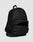 The LFDY Backpack by LIVE FAST DIE YOUNG is a black 19L rucksack with adjustable shoulder straps, a partially open front zip pocket, side mesh pockets, "LIVE FAST" text on the top front, and a top handle. Shown against a plain gray background.