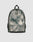 The LFDY Backpack by LIVE FAST DIE YOUNG is a gray-green camouflage 19L laptop rucksack with a large front pocket, black zippers, adjustable shoulder straps, and "LIVE FAST" printed near the top, shown against a plain light background.