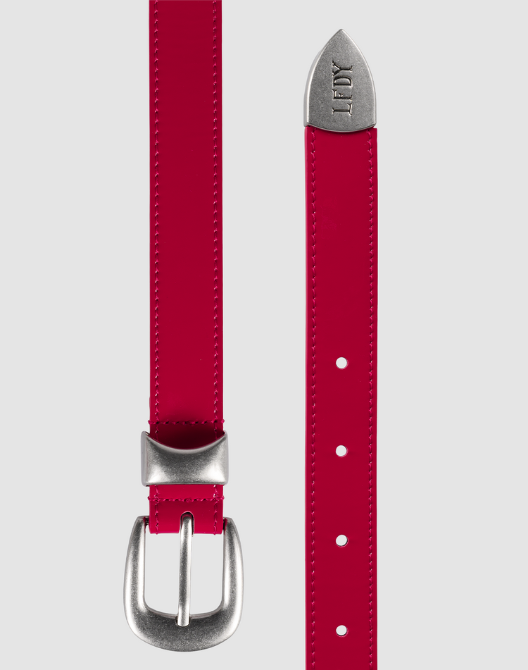 LFDY Glossy Slim Belt