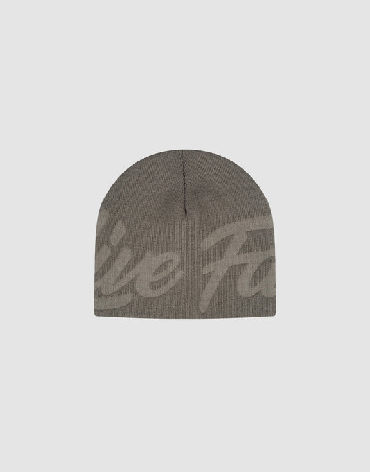 Jacquard Beanie Debossed