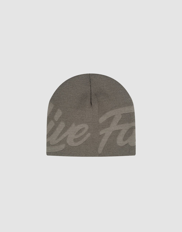 Jacquard Beanie Debossed