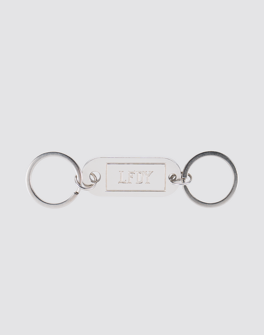 LFDY Metal Tag Key Charm