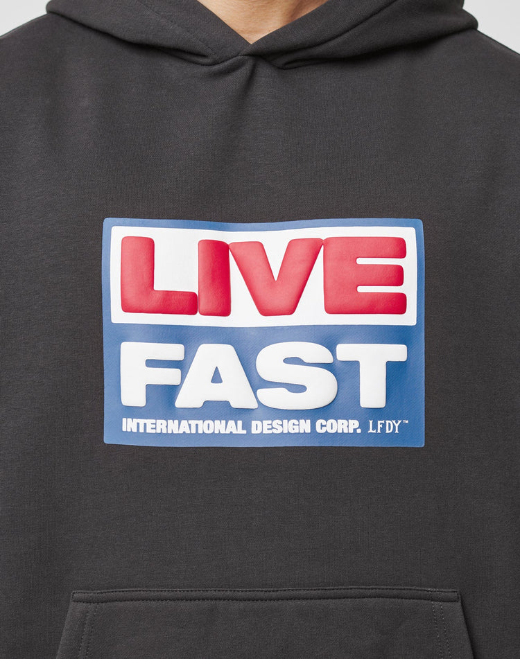 Live Fast Box Hooded