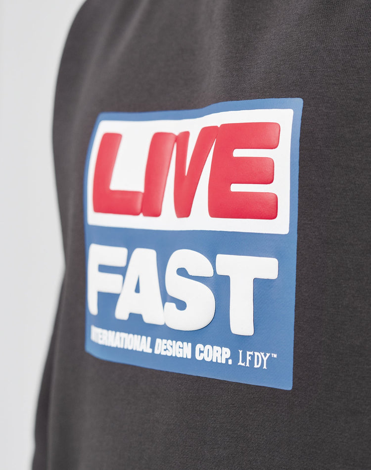 Live Fast Box Hooded