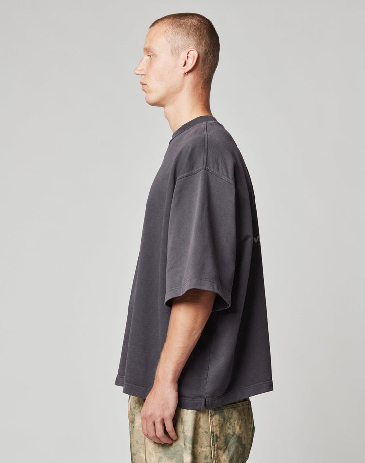 Live Fast Cropped Oversized Tee