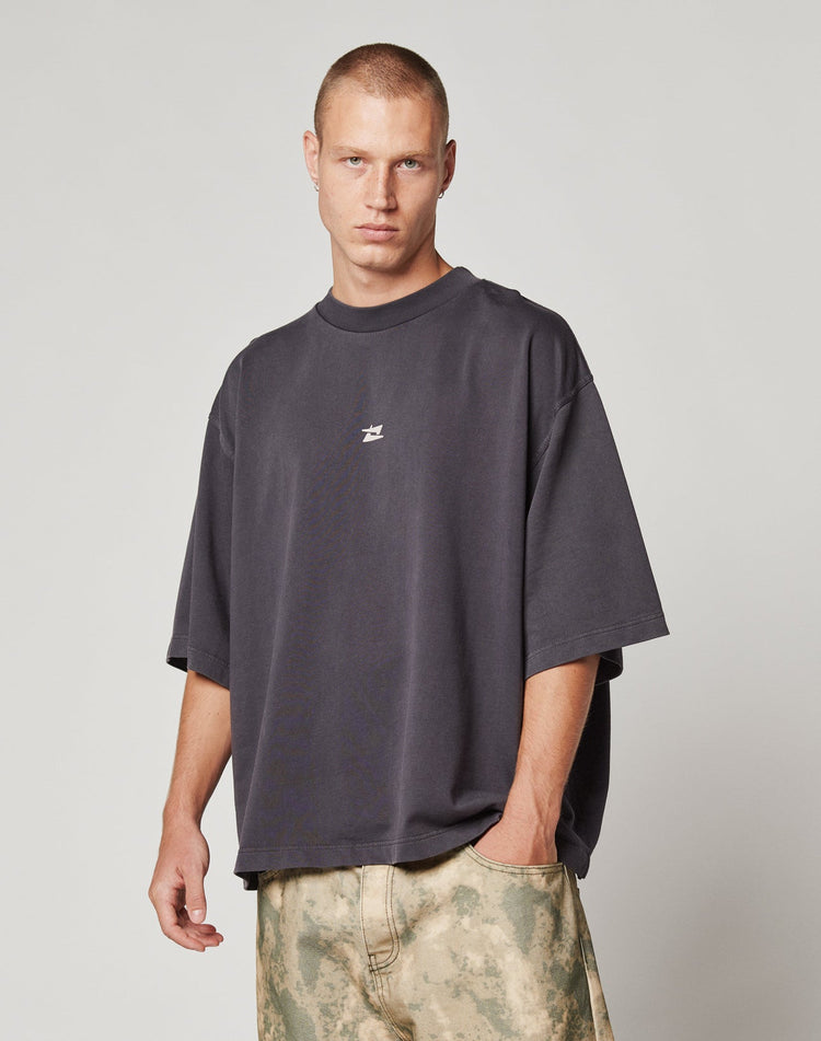 Live Fast Cropped Oversized Tee