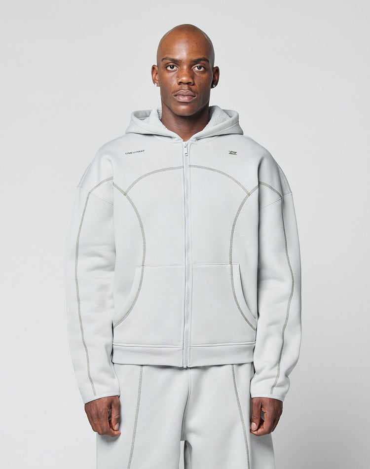 LFDY Active Fleece Hooded Zip