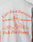 The LFDY Praying Tee by LIVE FAST DIE YOUNG is a gray oversized cotton T-shirt with orange text and a praying hands graphic over a cross with flowers, reading: “Live Fast Forever, 00-00-0000 00-00-0000, Fuck Die Young.”.