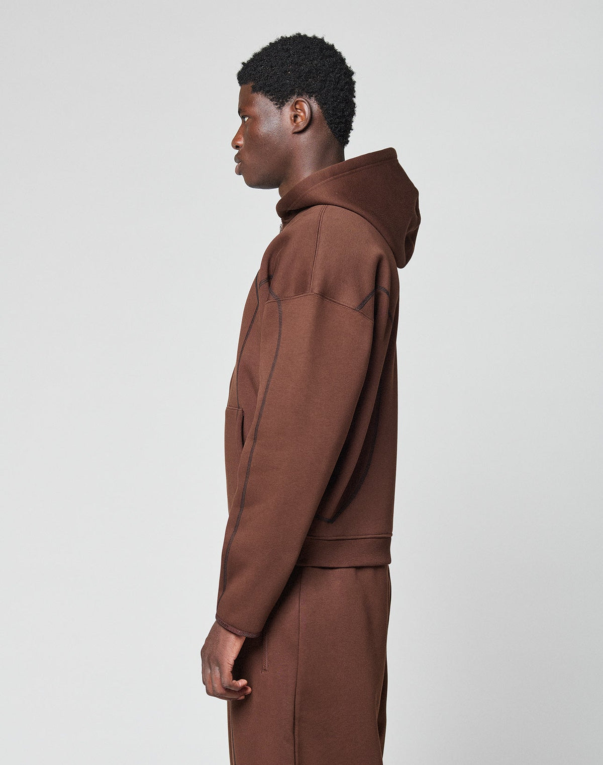 LFDY Active Fleece Hooded Zip